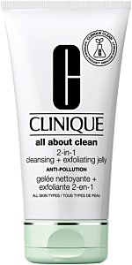 Clinique All About Clean 2 in 1 Cleansing + Exfoliating Jelly Anti Pollution