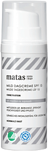 Matas Beauty Milde Tagescreme LSF 15