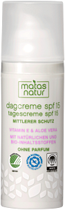 Matas Beauty Natur Tagescreme LSF 15