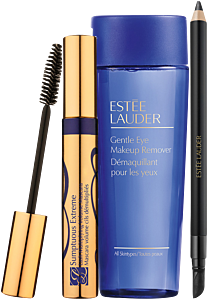 Estée Lauder Sumptuous Extreme Mascara Set = Sumptuous Extreme Mascara + DW 24 Waterproof. Gel Eye Pencil + Gentle Eye Make-Up Remover 30 ml