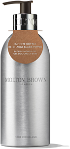 Molton Brown Re-Charge Black Pepper Bade- und Duschgel Wiederbefüllbare Flasche