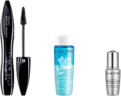 Lancôme Hypnôse Doll Eyes Set = Mascara 01 Black 6,5 ml + Bi Facil Eye 30 ml + Genifique Light Pearl 5 ml