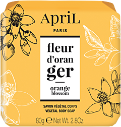 April Vegetal Soap Orange Blossom
