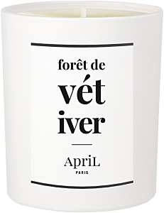 April Scented Candle Vetiver Forest