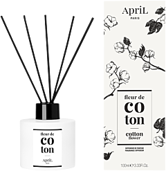 April Fragrance Diffuser Fleur de Coton