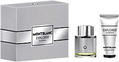 Montblanc Explorer Platinum Set = EdP Nat. Spray 60 ml + Shower Gel 100 ml
