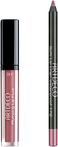 Artdeco Plumping Lip Fluid & Soft Lip Liner Waterproof Set