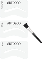 Artdeco Augenbrauen-Schablonen mit Pinsel