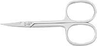 Erbe Hautschere, aufgebogen, glatt, vernickelt - Kullenblatt