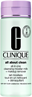 Clinique All About Clean All-in-One Cleansing Micellar Milk + Makeup Remover ST 1 & 2