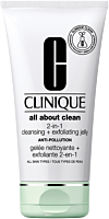 Clinique All About Clean 2 in 1 Cleansing + Exfoliating Jelly Anti Pollution
