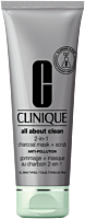 Clinique All About Clean Charcoal Mask + Scrub Anti Pollution