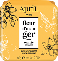 April Vegetal Soap Orange Blossom